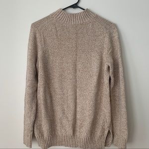 Old Navy mock turtle neck chunky sweater